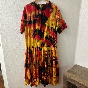 Laise Adzer Vintage Maxi Dress